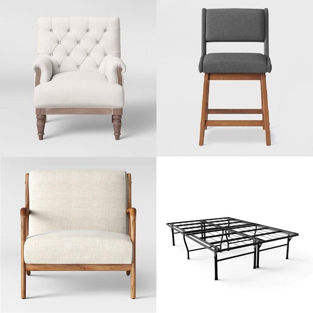 Alford rolled on sale arm tufted chair
