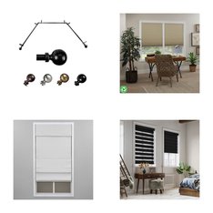 3 Pallets - 932 Pcs - Curtains & Window Coverings, Decor, Bath, Sheets, Pillowcases & Bed Skirts - Like New or New Customer Returns - JC Penney
