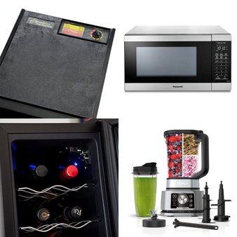 3 Pallets – 101 Pcs – Food Processors, Blenders, Mixers & Ice Cream Makers, Microwaves, Toasters & Ovens – Open Box Customer Returns – Hamilton Beach, BLACK & DECKER, Panasonic, Oster