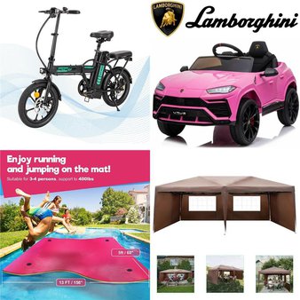 Pallet – 6 Pcs – Pools & Water Fun, Patio, Cycling & Bicycles, Unsorted – Customer Returns – HALLOLURE, Ktaxon, Hitway, UHOMEPRO