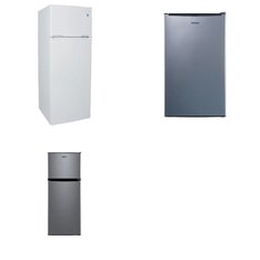 Pallet - 5 Pcs - Refrigerators - Overstock - Galanz