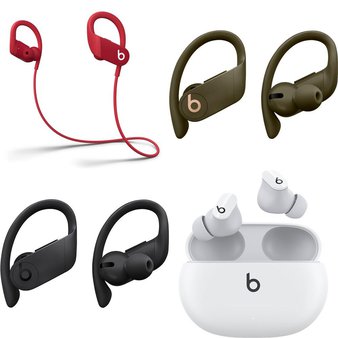 9 Pcs – Apple Beats Headphones – Refurbished (GRADE D, No Packaging) – Models: MWNX2LL/A, MV712LL/A, MY582LL/A, MJ4Y3LL/A