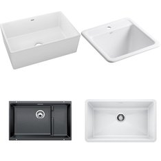 Pallet - 16 Pcs - Kitchen & Bath Fixtures, Hardware - Customer Returns - Kohler, Signature Hardware, Blanco, ELKAY