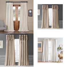 CLEARANCE! Pallet - 274 Pcs - Curtains & Window Coverings - Mixed Conditions - Eclipse, Fieldcrest, Sun Zero, Elrene Home Fashions