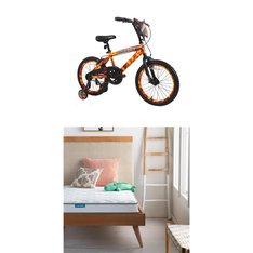 Pallet - 17 Pcs - Cycling & Bicycles, Mattresses - Overstock - Dynacraft