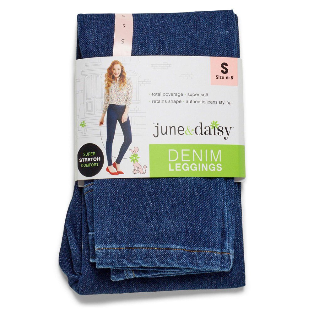 June and daisy denim leggings top