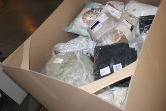 6 Pallets – 748 Pcs – Curtains & Window Coverings, Decor, Rugs & Mats, Kitchen & Dining – Like New or New Customer Returns – JC Penney