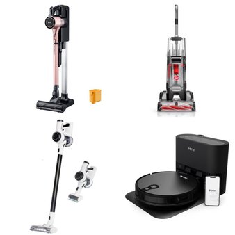 Pallet – 22 Pcs – Vacuums – Customer Returns – Hart, Hoover, Tineco, iHOME