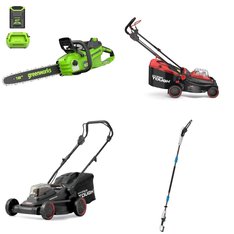 Pallet - 16 Pcs - Trimmers & Edgers, Hedge Clippers & Chainsaws, Unsorted, Mowers - Customer Returns - Hyper Tough, Hart, GreenWorks, Gorilla
