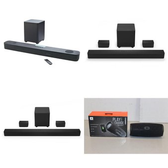 Pallet – 18 Pcs – Speakers, Portable Speakers, Accessories, DVD & Blu-ray Players – Customer Returns – VIZIO, ION Audio, onn., Onn