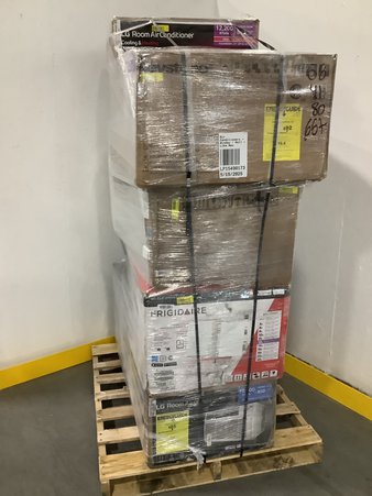 3 Pallets – 27 Pcs – Air Conditioners – Untested Customer Returns – Major Retailer