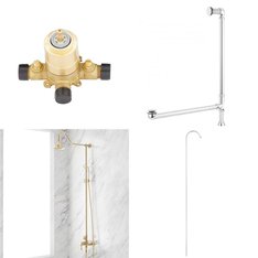 Flash Sale! Pallet – 59 Pcs – Hardware, Unsorted, Kitchen & Bath Fixtures, Bath – Open Box Like New – Signature Hardware