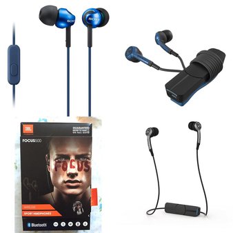 CLEARANCE! 172 Pcs – Headphones & Portable Speakers – Customer Returns – Sony, iFrogz, JBL, Anker