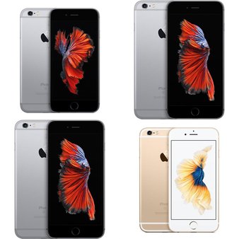7 Pcs – Apple iPhone 6S – Refurbished (GRADE A – Unlocked) – Models: MN1E2LL/A, MN2Q2LL/A, 3A510LL/A, MN342LL/A – Smartphones