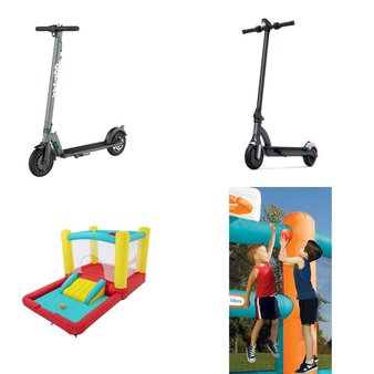Pallet – 22 Pcs – Powered, Outdoor Play, Not Powered – Customer Returns – Razor, Hover-1, GOTRAX, Little Tikes