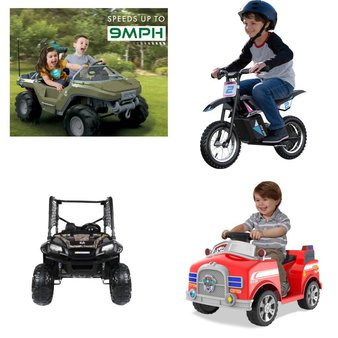 Pallet – 6 Pcs – Vehicles, Outdoor Sports – Customer Returns – Paw Patrol, Razor, Realtree, Microsoft