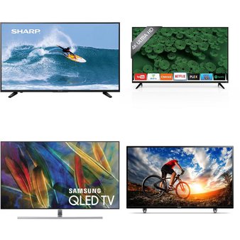 10 Pcs – LED/LCD TVs (46″ – 55″) – Refurbished (GRADE A) – SHARP, Samsung, VIZIO, Philips