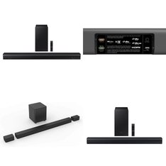 Pallet - 28 Pcs - Speakers, Powered, Over Ear Headphones, Shelf Stereo System - Customer Returns - VIZIO, onn., Alesis, Samsung