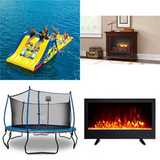 Pallet - 16 Pcs - Fireplaces, Vacuums, Automotive Accessories, Pillows - Damaged / Missing Parts / Tested NOT WORKING - Hoover, Mm, GHP Group Inc., EverStart