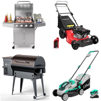 Pallet – 9 Pcs – Grills & Outdoor Cooking, Unsorted, Vehicles, Mowers – Customer Returns – Zimtown, Costway, Funcid, Hikole