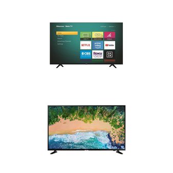 6 Pcs – LED/LCD TVs (58″ – 65″) – Refurbished (GRADE A, GRADE B) – HISENSE, Samsung