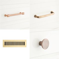 Pallet - 364 Pcs - Bath, Unsorted, Kitchen & Dining, Accessories - Open Box Like New - Signature Hardware, Mirabelle