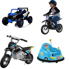 Pallet – 6 Pcs – Vehicles – Customer Returns – Adventure Force, Razor, COCOMELON, Best Ride on Cars