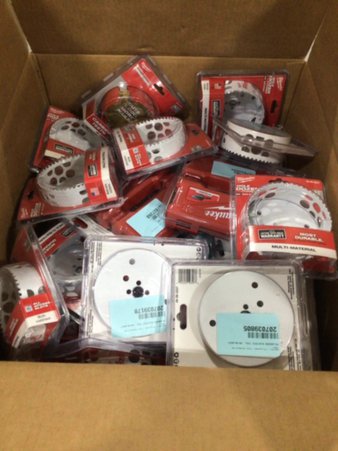 1 Parcel Box – 31 Pcs – Milwaukee Tools – Untested Customer Returns – Major Retailer