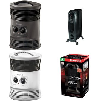 Pallet – 38 Pcs – Heaters – Customer Returns – Honeywell, Mainstay’s