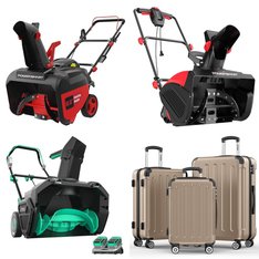 Pallet - 8 Pcs - Snow Removal, Luggage - Customer Returns - PowerSmart, LiTHELi, Sunbee