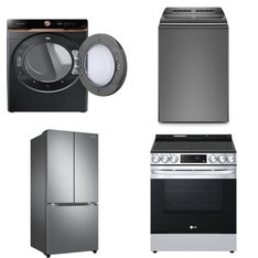 4 Pcs – Laundry – Like New, Open Box Like New – Samsung, Samsung Electronics, Whirlpool Corporation, LG