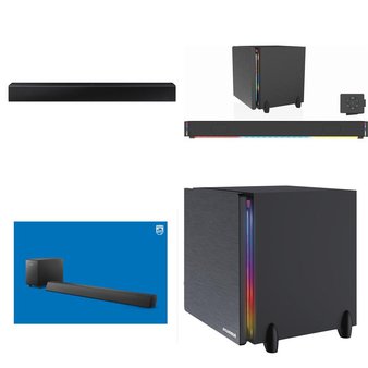 Pallet – 22 Pcs – Speakers – Customer Returns – PROSCAN, Philips, LG, Samsung