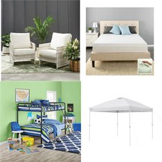 CLEARANCE! Pallet - 10 Pcs - Bedroom, Patio, Covers, Mattress Pads & Toppers, Health & Safety - Overstock - Your Zone, Better Homes & Gardens