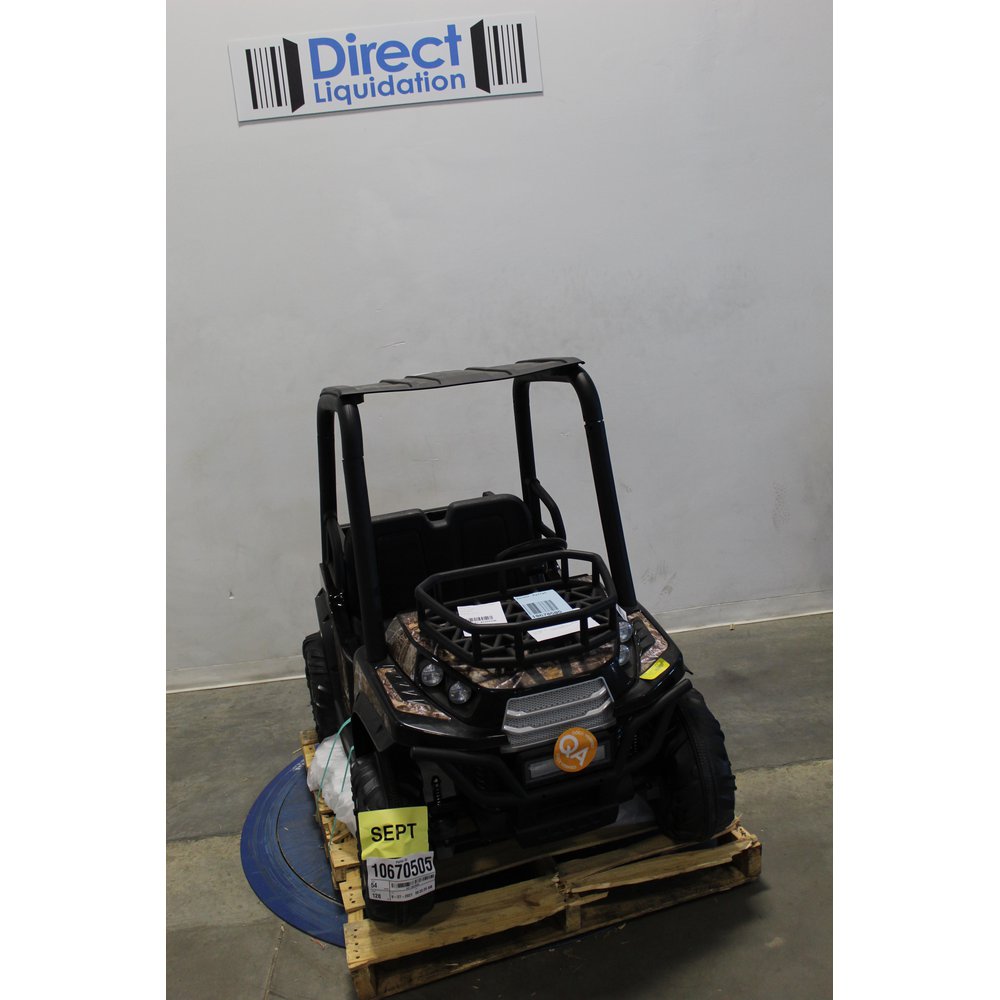 Walmart Pallet Realtree 24 Volt UTV ride on by Dynacraft with