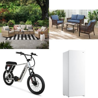 12 Pallets – 61 Pcs – New Bedroom, Patio – New and New Damaged Box – Walmart