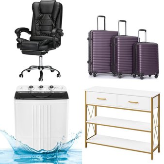 Pallet – 15 Pcs – Unsorted, Luggage, Bedroom, Decor – Customer Returns – Tripcomp, UBesGoo, Bestier, SEGMART