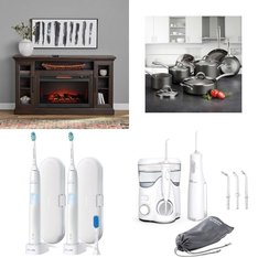Pallet - 7 Pcs - Oral Care, Fireplaces, Unsorted, Kitchen & Dining - Customer Returns - Mm, WATERPIK, Philips, Tramontina