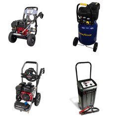 Pallet - 12 Pcs - Automotive Accessories, Power, Pressure Washers, Power Tools - Customer Returns - Black Max, Schumacher Electric, Torin, Black Jack