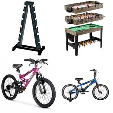 Pallet - 11 Pcs - Cycling & Bicycles, Exercise & Fitness, Game Room - Overstock - Huffy, Kent, LittleMissMatched