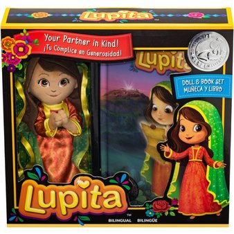 72 Pcs – Lupita Doll + Book Boxset Bilingual, 11.1×10.50×2.80 – 4-8 Years – New – Retail Ready