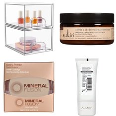 - Parcel Box - 181 Pcs - New Makeup, Bath & Body - New and New Damaged Box - Walmart