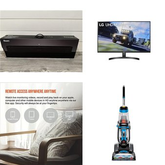 Pallet – 36 Pcs – Speakers, Monitors, Vacuums, Accessories – Customer Returns – onn., Samsung, HP, Onn