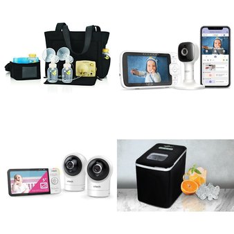 1 Pallet – 73 Pcs – Baby Monitors, Powered, Office Supplies, Health & Safety – Open Box Customer Returns – VTECH, Spark Create Imagine, HP, EverStart