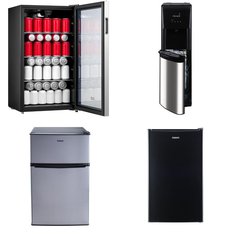 Pallet - 7 Pcs - Bar Refrigerators & Water Coolers, Refrigerators - Customer Returns - Arctic King, Primo, Galanz