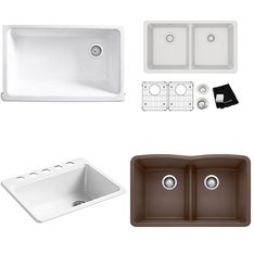 Pallet - 10 Pcs - Kitchen & Bath Fixtures, Hardware - Customer Returns - Kohler, Dayton, Toto, ProFlo