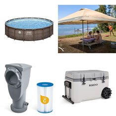 Pallet - 7 Pcs - Camping & Hiking, Pools & Water Fun, Unsorted - Customer Returns - Coleman, Ozark Trail, Funsicle, Igloo