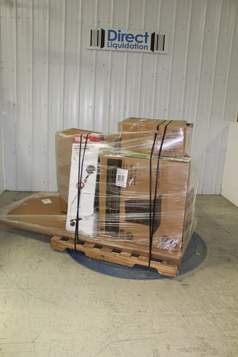 1 Pallets – 8 Pcs – New Hardware, Hand Tools, Patio & Outdoor Lighting / Decor – New and New Damaged Box – Walmart