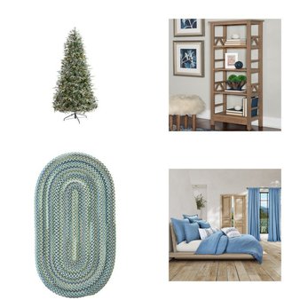 12 Pallets – 1323 Pcs – Curtains & Window Coverings, Rugs & Mats, Sheets, Pillowcases & Bed Skirts, Decor – Like New or New Customer Returns – JC Penney