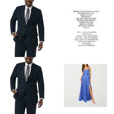 3 Pallets - 1941 Pcs - Dress Shirts, T-Shirts, Polos, Sweaters, Jeans, Pants & Shorts, Dresses & Skirts - Like New or New Customer Returns - JC Penney