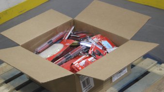 3 Parcel Boxes – 170 Pcs – Tool Accessories, Hand Tools – Conditionally Assessed Milwaukee Tools Returns (Conditions in Manifest)